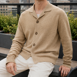 Tristan Cashmere Sweater - Camel