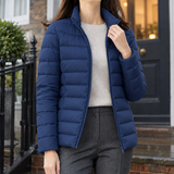 Gemma Cashmere Jacket - Navy Blue