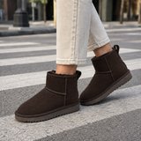 Sarti Suede Ankle Boots - Dark Brown