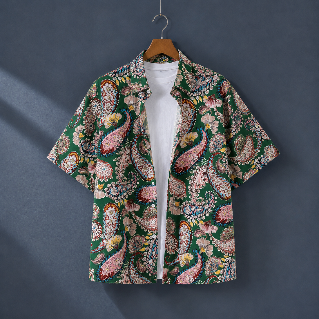 Emeric Hawaiian Shirt - Green
