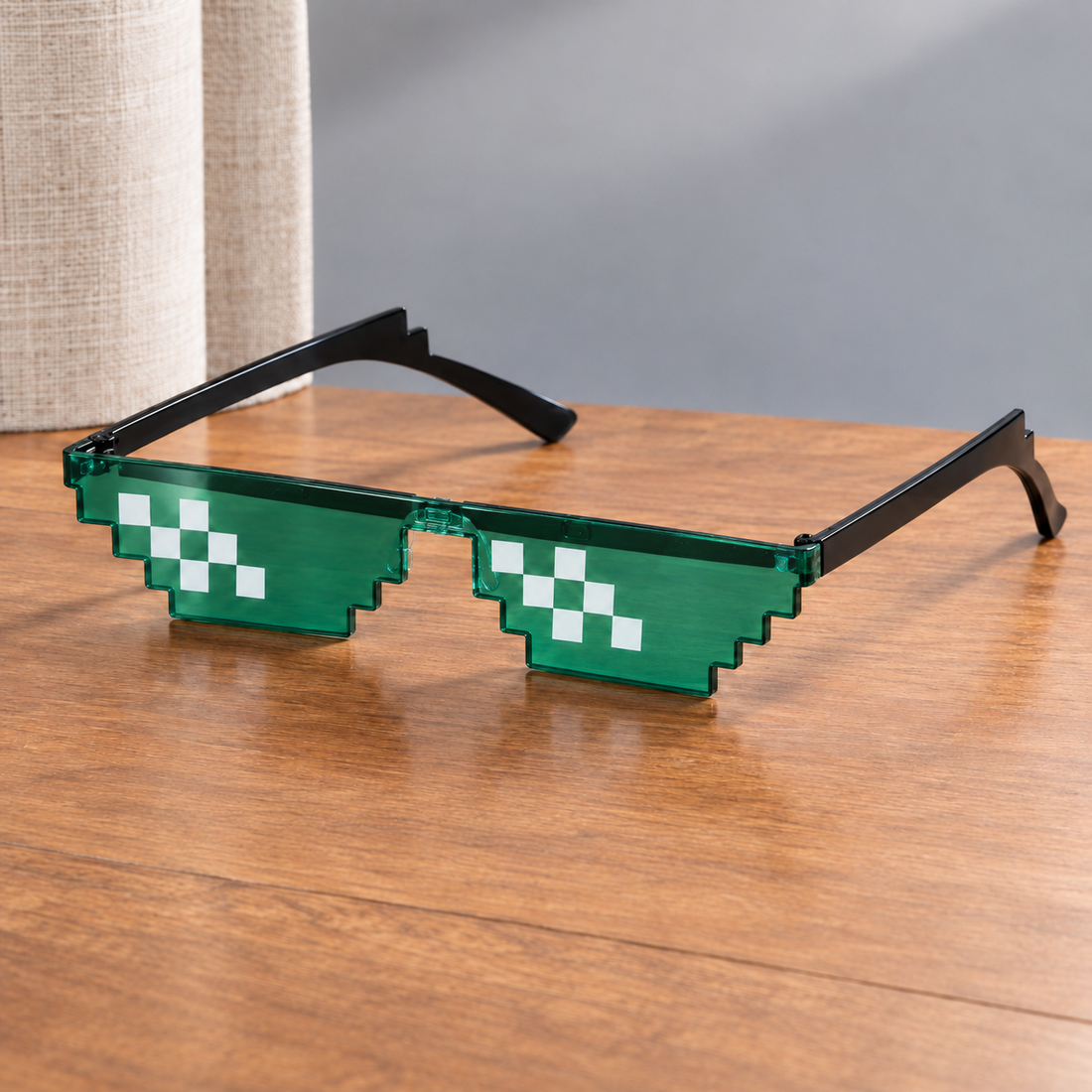 Godfrey Pixel Sunglasses - Green