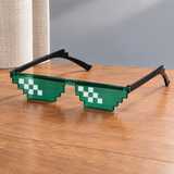 Godfrey Pixel Sunglasses - Green