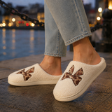 Graziani Embroidered Slippers - Leopard