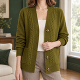 Joy Cable Knit Cardigan - As Pictured