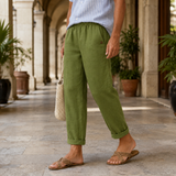 Spencer-Jude Relaxed Pants - Olive Green
