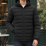 Byron-Wren Quilted Jacket - Black
