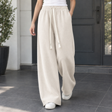 Laurel-Grace Wide Leg Pants - Off White