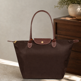 Lecce Zip Tote Bag - Kaffee