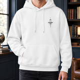 Hendrik-Dean Relaxed Hoodie - White