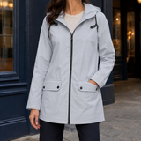 Ottilia-Hope Hooded Jacket - Gray