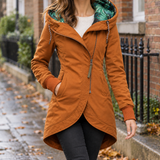Heidi-Louise Hooded Jacket - Ginger Yellow