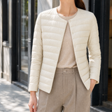 Mackenzie-Mae Quilted Jacket - Off White