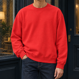 Jacob Crewneck Sweater - Red