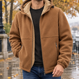 Neil-Hayes Hooded Jacket - Caramel Brown