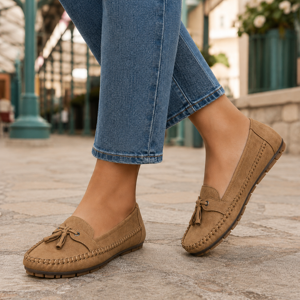 Abate Tassel Loafers - Brown