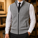 Emilio Zip Vest - Gray