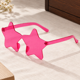 Barnabas Star Sunglasses - Rose Red