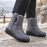 Lecco-Parma Quilted Snow Boots - Gray