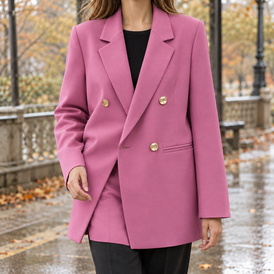 Cassidy-Claire Tailored Blazer - Magenta