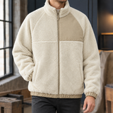 Asher-Reid Fleece Jacket - Off-white Khaki