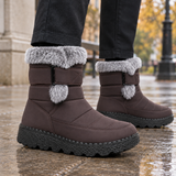 Caselli-Capri Quilted Boots - Coffee