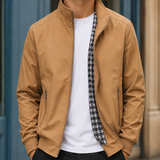 Graham-Tate Bomber Jacket - Beige
