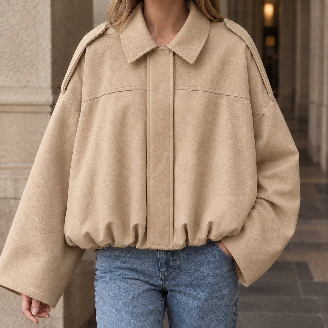 Magdalena-Kate Suede Jacket - As Pictured