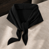 Bianca-Pearl Cashmere Wrap - Black