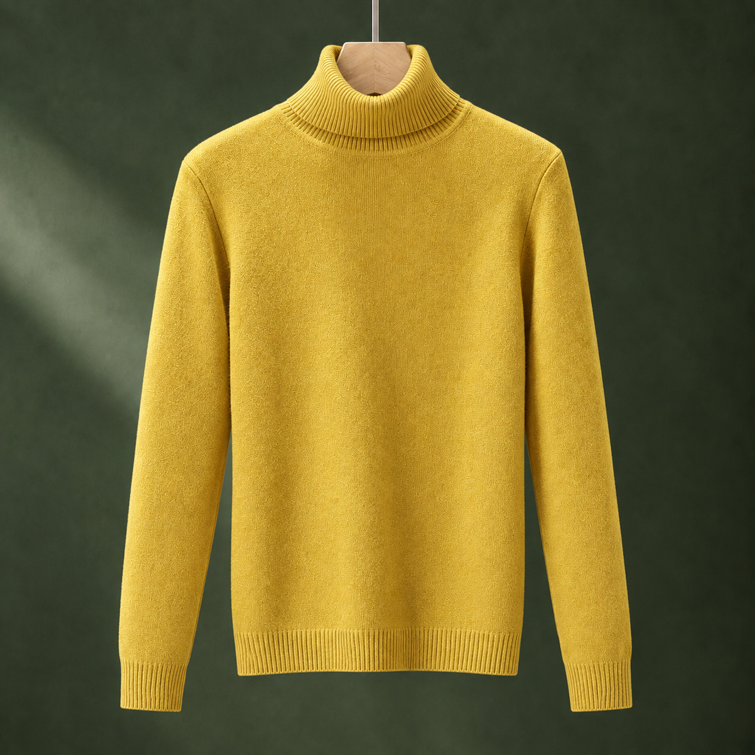 Teresa Turtleneck Sweater - Yellow