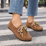 Molfetta-Capri Suede Moccasins - Camel