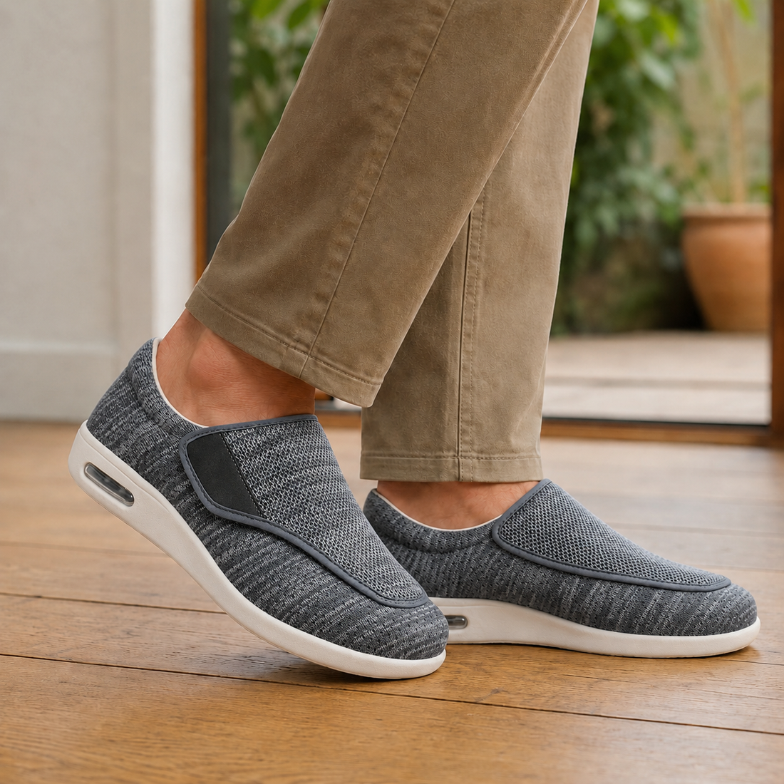 Novara Orthopedic Shoes - Iron Stripe
