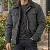 Rowan-Tate Western Jacket - Dark Gray