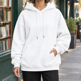 Ilaria-Kate Oversized Hoodie - White