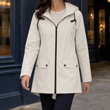 Ottilia-Hope Hooded Jacket - Apricot