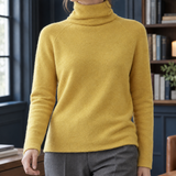 Mina-Jade Turtleneck Sweater - Yellow
