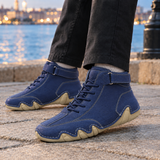 Falcone-Volo Segmented-Sole Sneakers - Navy Blue
