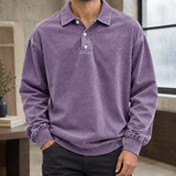 Nicodemus-Scott Relaxed Polo - Purple