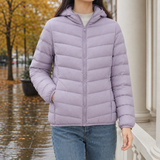 Charlize-Belle Hooded Jacket - Light Purple