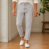 Samson Drawstring Pants - Lt Gray