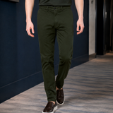 Francis Slim Chinos - Green