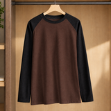 Oswin-Tate Raglan Top - Spliced ​​german Brown