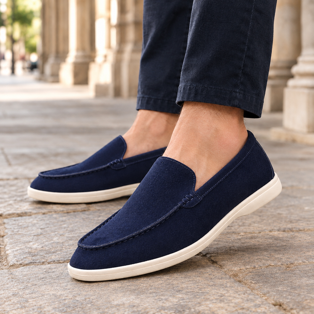 Dandolo-Vico Slip-On Loafers - Dark Blue