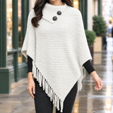 Selena-Hope Turtleneck Sweater - White