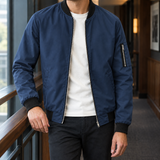 Neil-Tate Bomber Jacket - Dark Blue