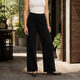 Aimee Cashmere Pants - Black