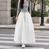 Geraldine Wide Leg Pants - White