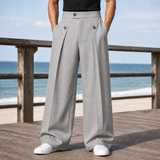 Otto Wide Leg Pants - Gray