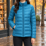 Berenice-Lane Cashmere Jacket - Lake Blue
