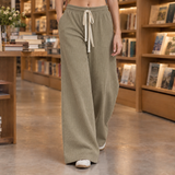 Joanna Wide Leg Pants - Khaki