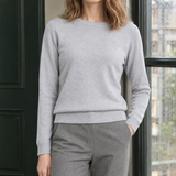 Rosemary Crew Neck Sweater - Gray